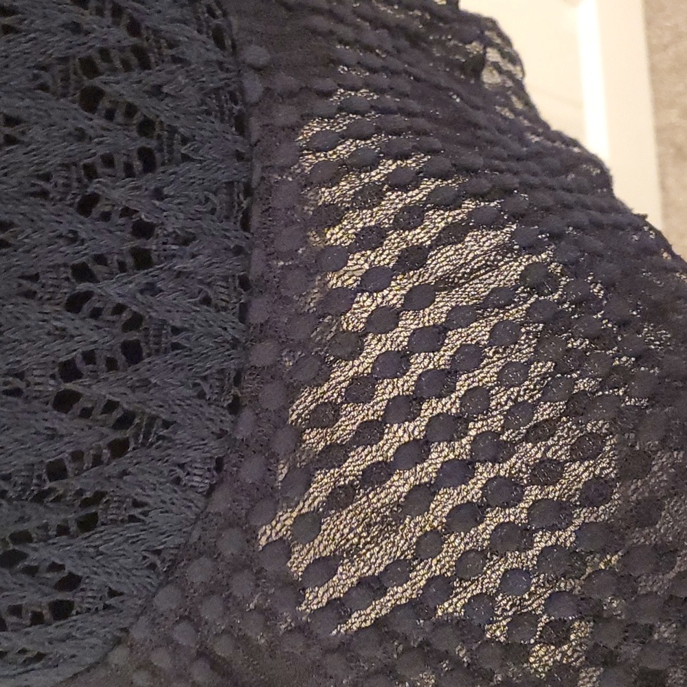 See by Chloé | 100% Cotton Lace Pattern Knee-Length Dress Sz S - Picture 6 of 11